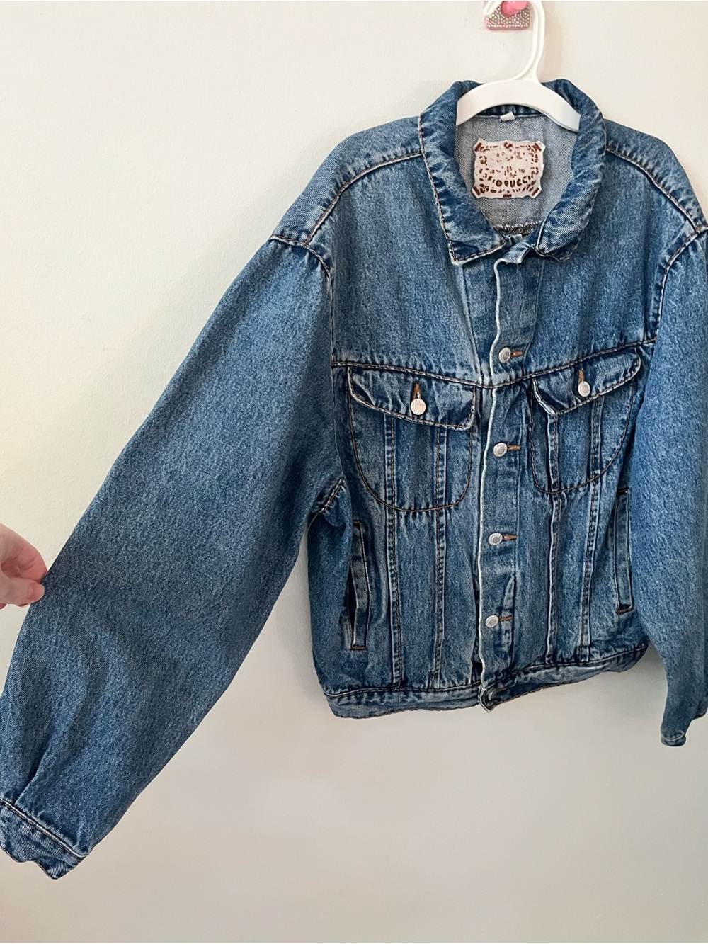 Vintage Fiorruci Denim Jacket Size Women’s XL